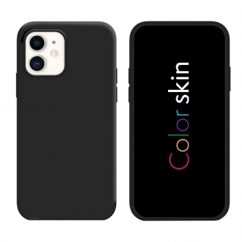 Coque premium Color Skin pour  iphone 11 couleur Noir