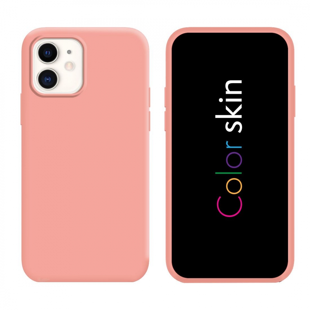 Coque premium Color Skin pour iPhone 11 couleur Rose clair