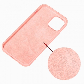 Coque premium Color Skin pour iPhone 11 couleur Rose clair
