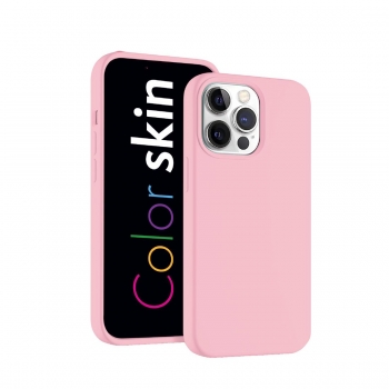 Coque premium Color Skin pour iPhone 11 couleur Rose clair