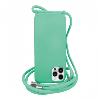 Coque premium Color Lace avec tour de cou 8mm pour iphone 11 -  turquoise