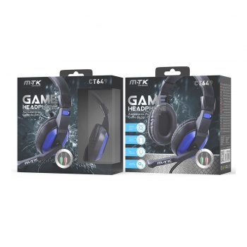 Casque gaming filaire avec...