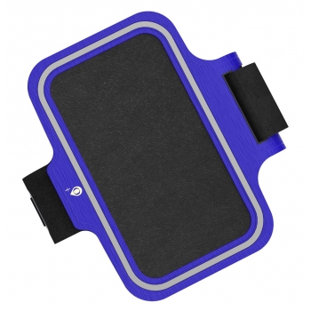 Brassard sport pour smartphone jusqu'à 6,5" JO507 - Bleu
