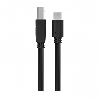 Cable imprimante Type-C vers USB NB1471 1.5M - Noir