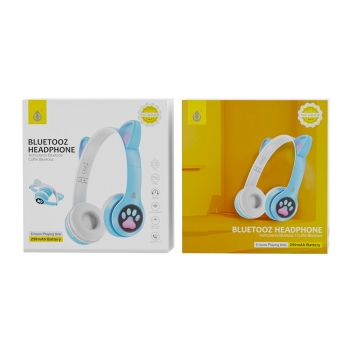 Casque bluetooth enfant pliable NC3228 250mAh - Bleu