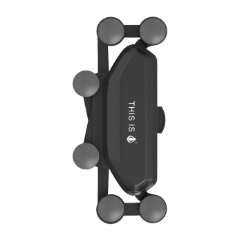 Support voiture grille d'aeration  Gravity car NE5127 - NOIR