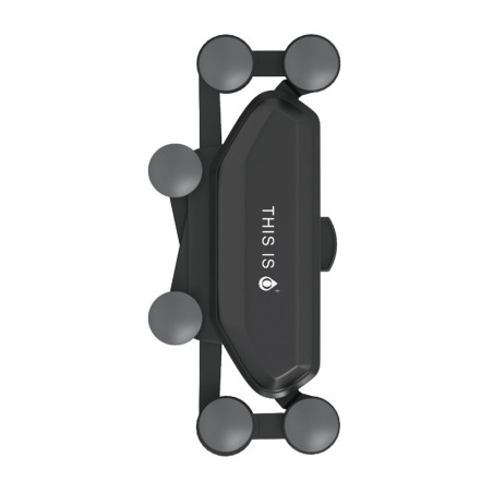 Support Voiture Smartphone à Clip Sur Grille D'Aération - Fermeture Automatique Gravité