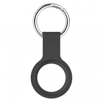 Porte clef en silicone Airtag NR9222 - Noir