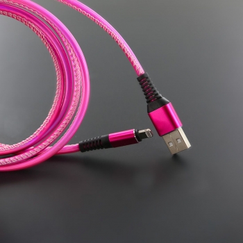 Cable de charge Irisé Type-C vers lightning - 1.5M - Rose