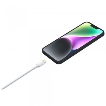 Câble Lightning pour iPhone - 1 mètre - blanc Sans Blister