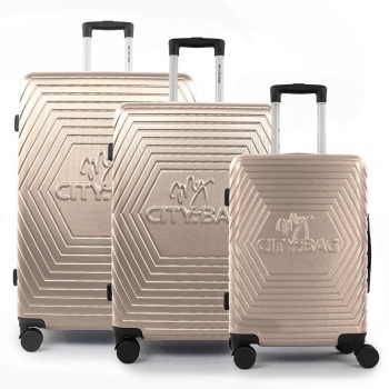City bag valise sales cabine abs 4 roues