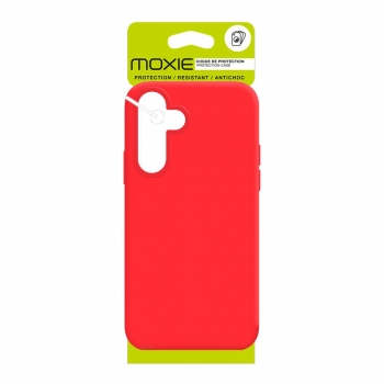 Coque premium Color Skin pour Galaxy A34 rouge