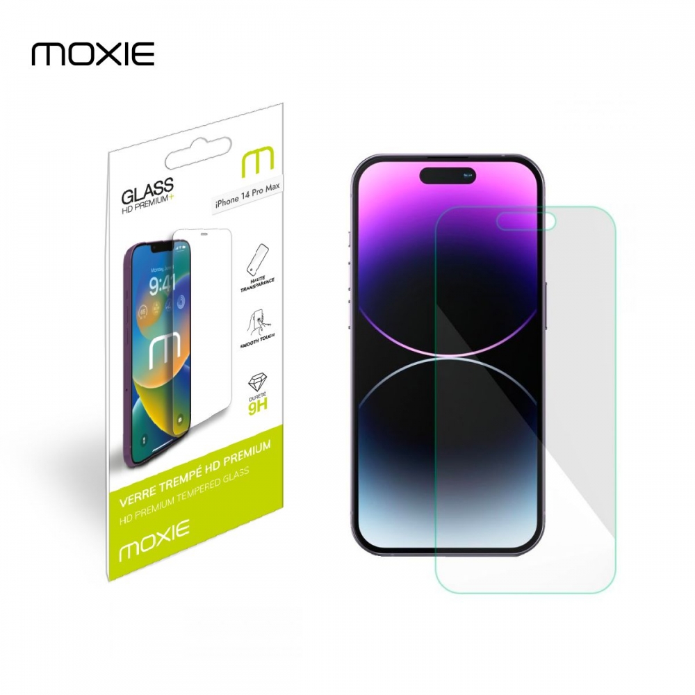 Protection d'écran pour iPhone 14 Pro Max en Verre Trempé 2.5D