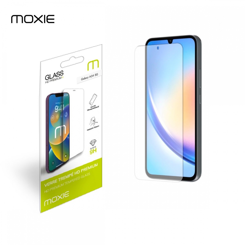 Protection d'écran Film Samsung Galaxy A34 5G en Verre Trempé 2.5D