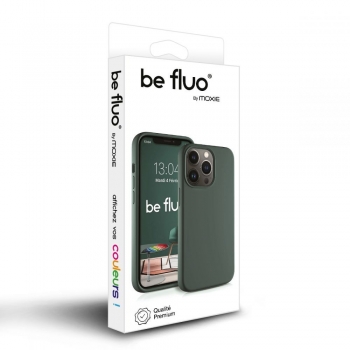Moxie Coque iPhone XR [BeFluo] Coque Silicone Fine et Légère pour iPhone XR, Intérieur Microfibre, Coque Anti-chocs et Anti-rayures pour iPhone XR - Pin Vert