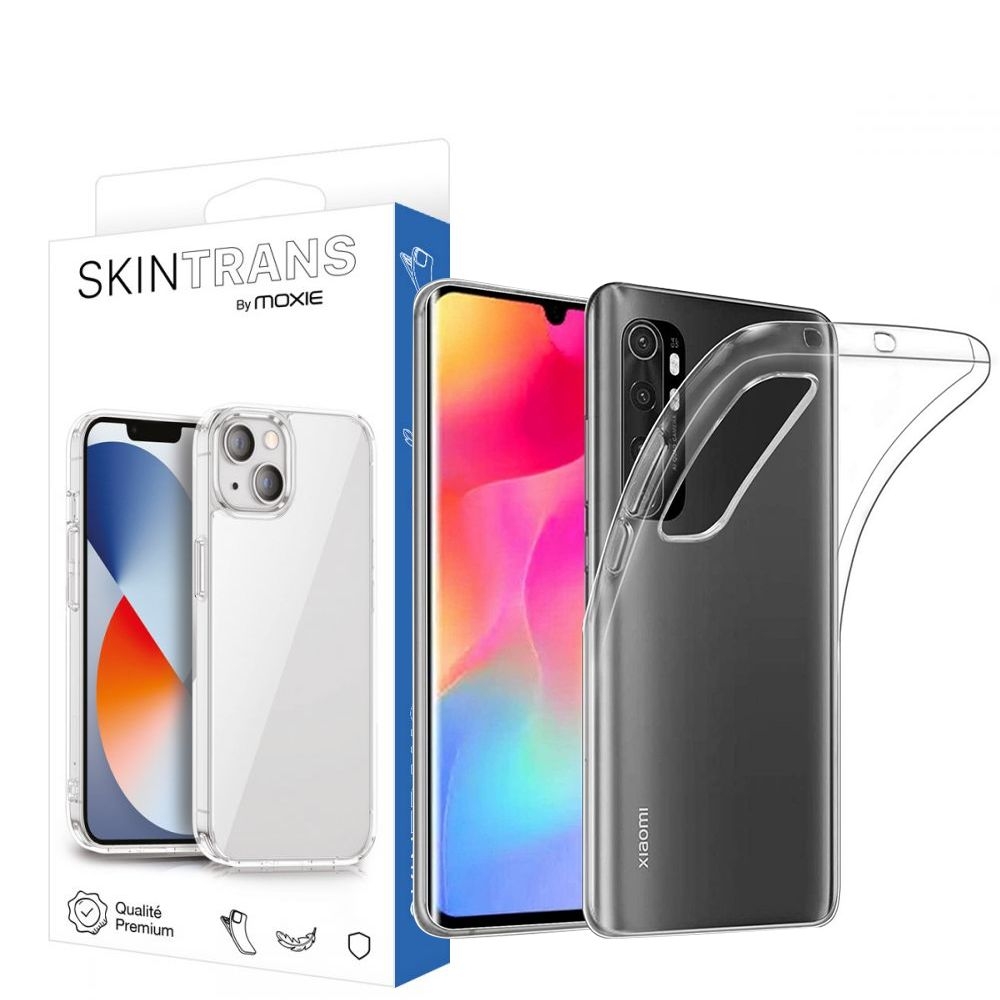 Coque Xiaomi MI Note 10 Lite en TPU souple - Transparent
