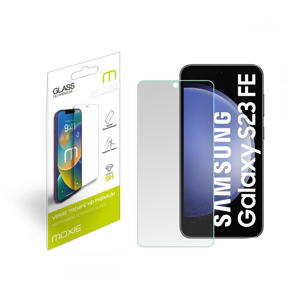 Protection d'écran pour Galaxy S23 FE en Verre Trempé 2.5D