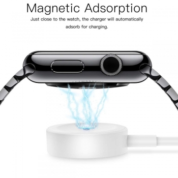 Chargeur pour Apple Watch couleur blanche 5W - En vrac