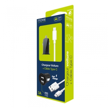 Câble data Moxie Noir USB... 
