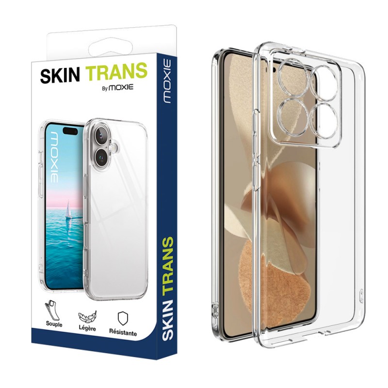 Coque ultra fine transparente en TPU pour Xiaomi 14T Pro