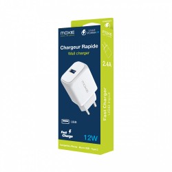 Chargeur Secteur 2.4A  Fast... 