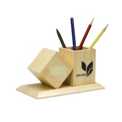 Horloge / pot à crayon en... 