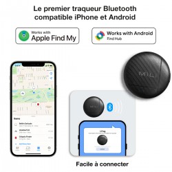 Mili LiTag Duo Localisateur d'objet compatible Android et Apple