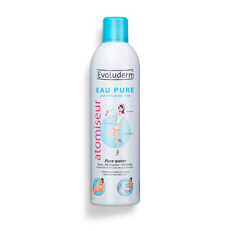 Brumisateur d'eau Pure Evoluderm 400ml