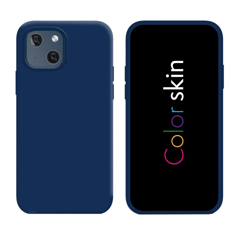 Coque premium Color Skin pour iphone 15 - Bleu marine