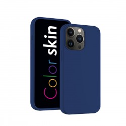 Coque premium Color Skin pour iphone 15 - Bleu marine