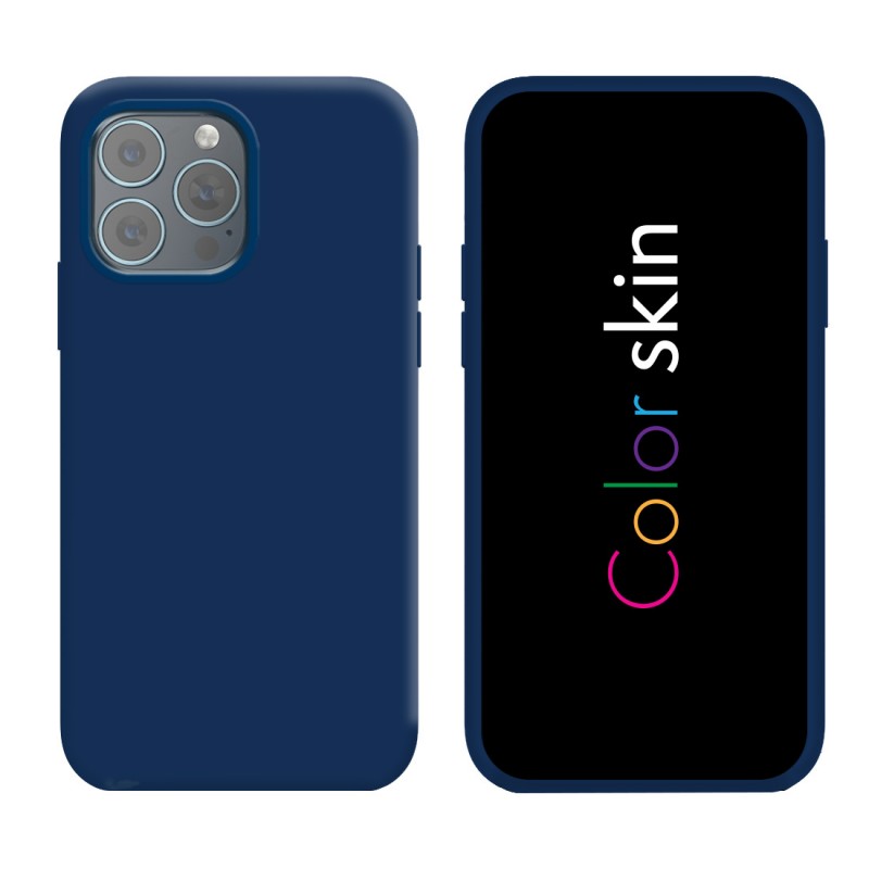 Coque premium Color Skin pour iphone 16 Pro - Bleu marine