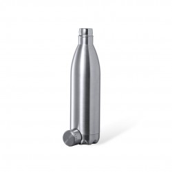 Bidon Inox avec bouchon capacité 1 litre + logo OURRY