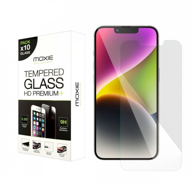 Pack x10 Protection d'écran en verre trempé iPhone 16e