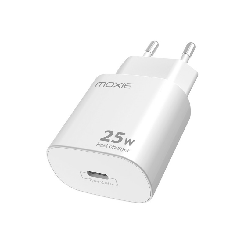 Chargeur secteur rapide 25W Power delivery avec sortie Type C