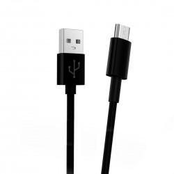 Câble data  Micro-USB - 1 mètre - Noir - sans packaging