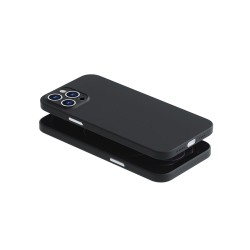 Coque de protection ultra fine noire pour iPhone 17