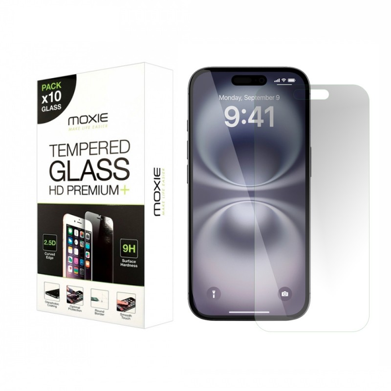 Pack x10 Protection d'écran en verre trempé iphone 17