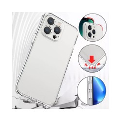 Coque renforcée Moxie transparente en TPU et Polycarbonate pour Apple