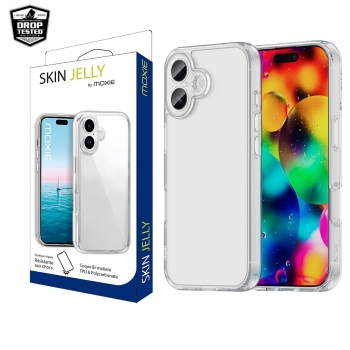 Coque renforcée Moxie transparente en TPU et Polycarbonate pour Apple iPhone 16