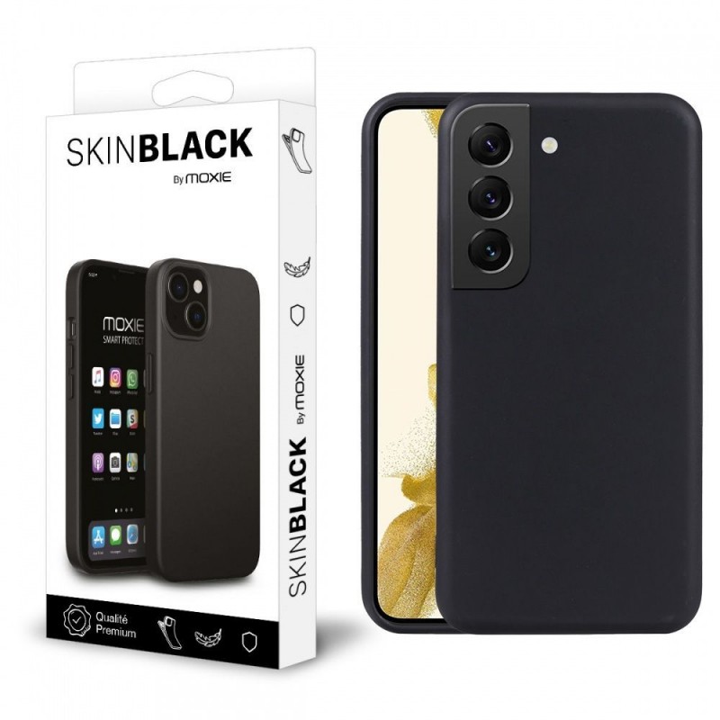 Coque de protection ultra fine noire pour Galaxy S25 FE