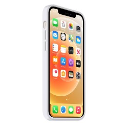 Coque Silicone Moxie BeFluo Fine et Légère pour iPhone 17 Air, Intérieur Microfibre - Blanc