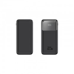 Batterie de secours avec affichage digital capacité 10000 mAh - Noir