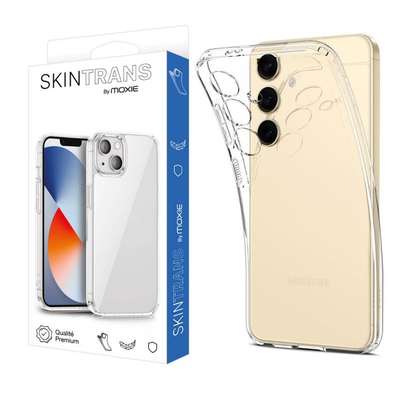 Coque Samsung Galaxy Galaxy S25 FE en TPU souple - Transparent