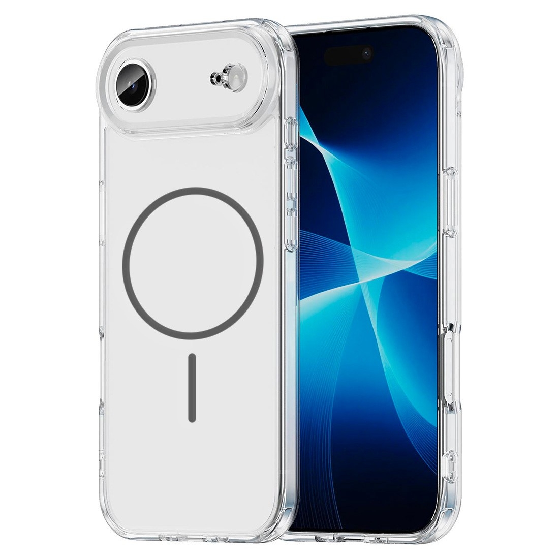 Coque renforcée transparente iPhone Air avec magsafe - Gris