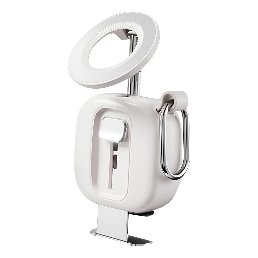 Support de bureau de voyage magsafe pliable - blanc