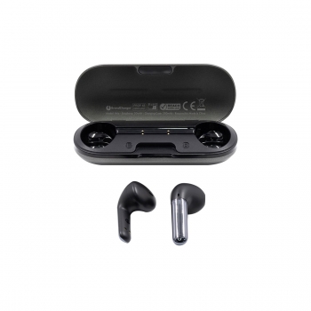 Oreillette bluetooth TWS premium avec boitier metal