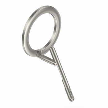 Support magnetique arrière en metal articulé pour tout smartphone