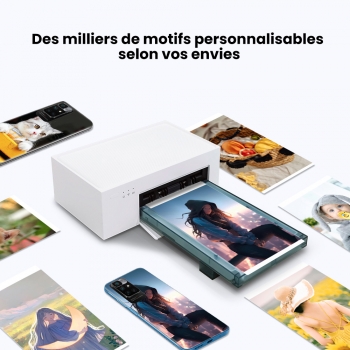 Imprimante à sublimation pour personnalisation arriere smartphone