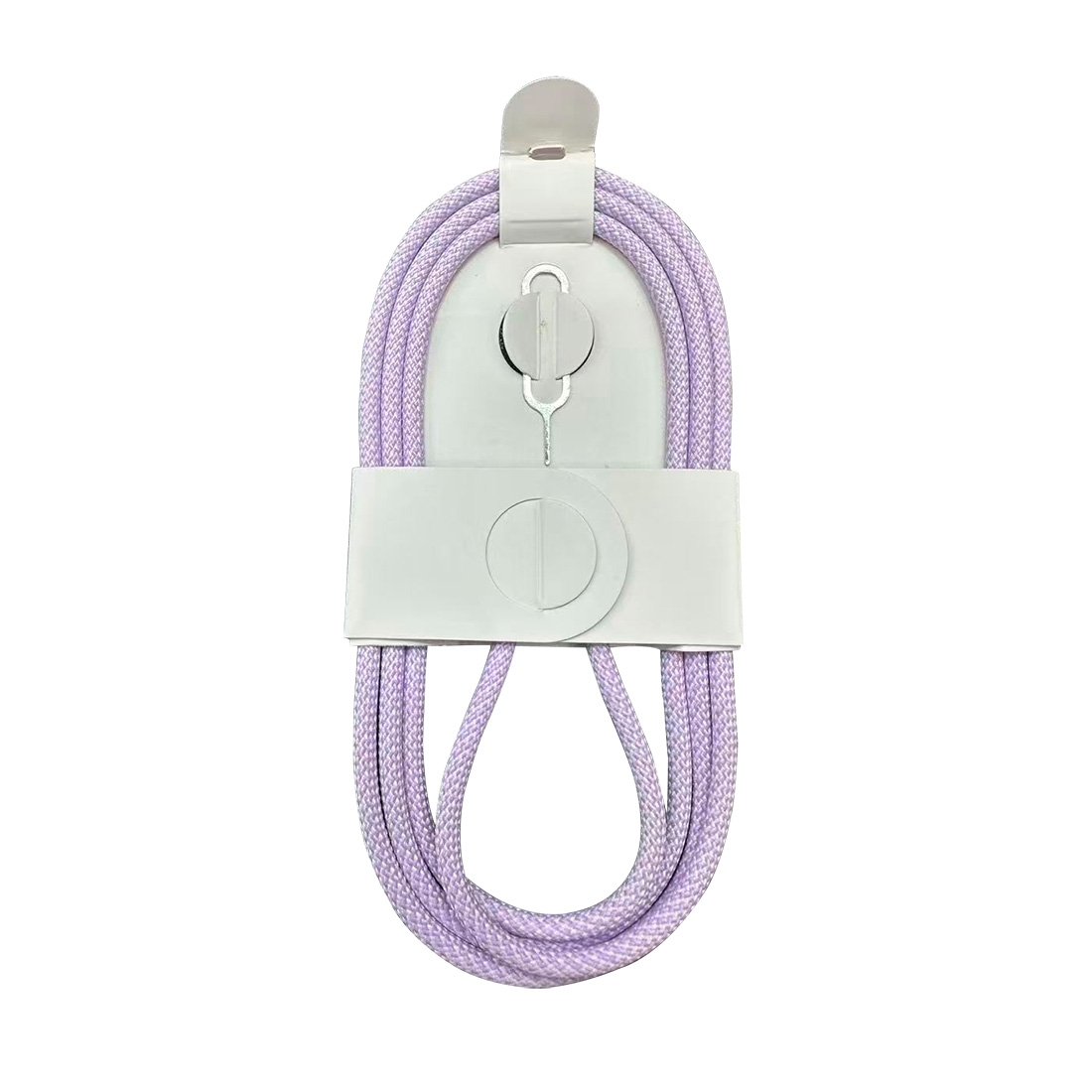 Cable Data Tressé Gamme Nylon POP Type-C vers Type-C - Lavande