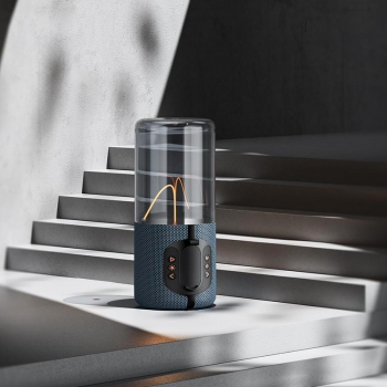 Enceinte bluetooth TWS 5W avec halo de lumiere